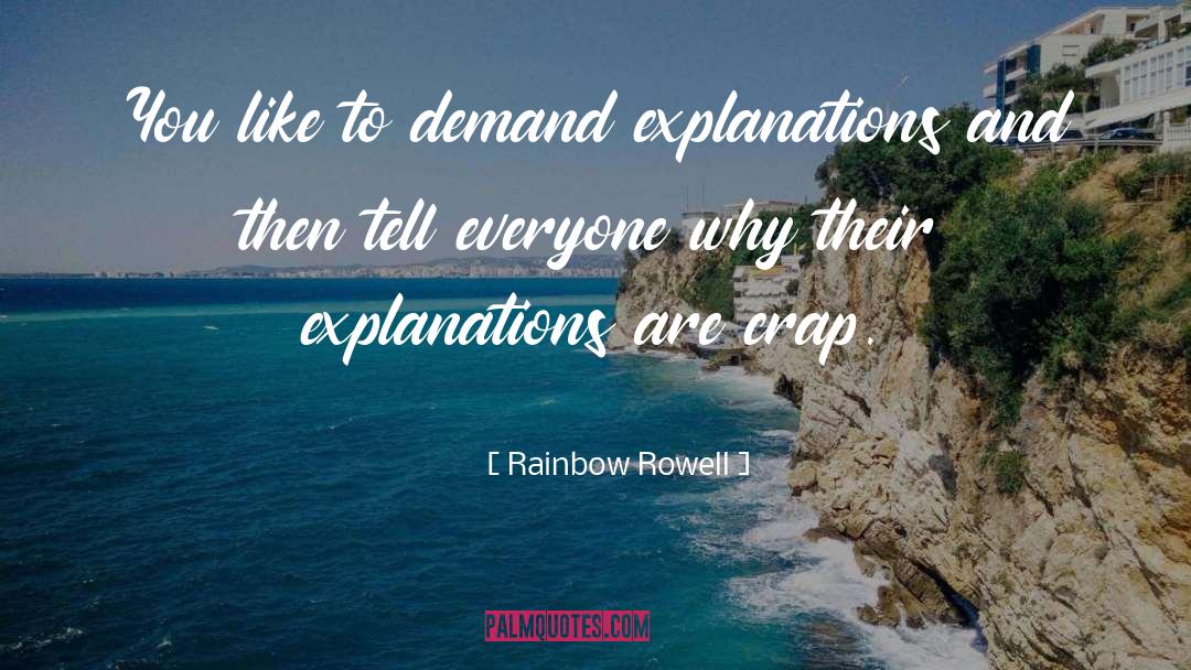Demand quotes by Rainbow Rowell