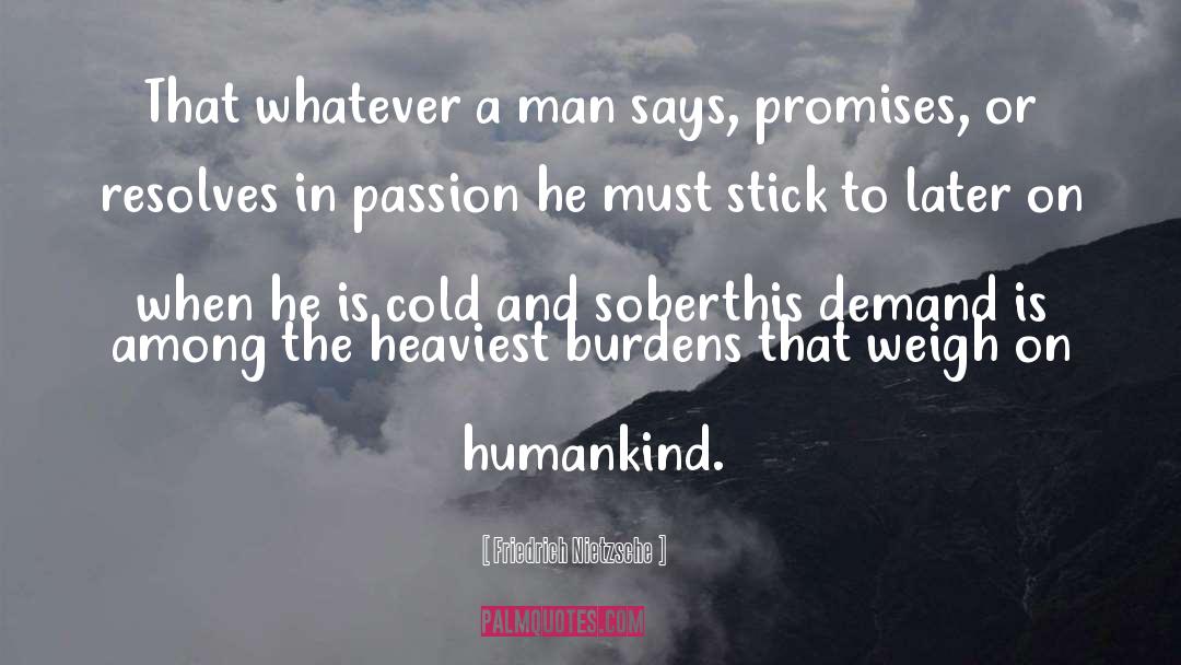 Demand quotes by Friedrich Nietzsche