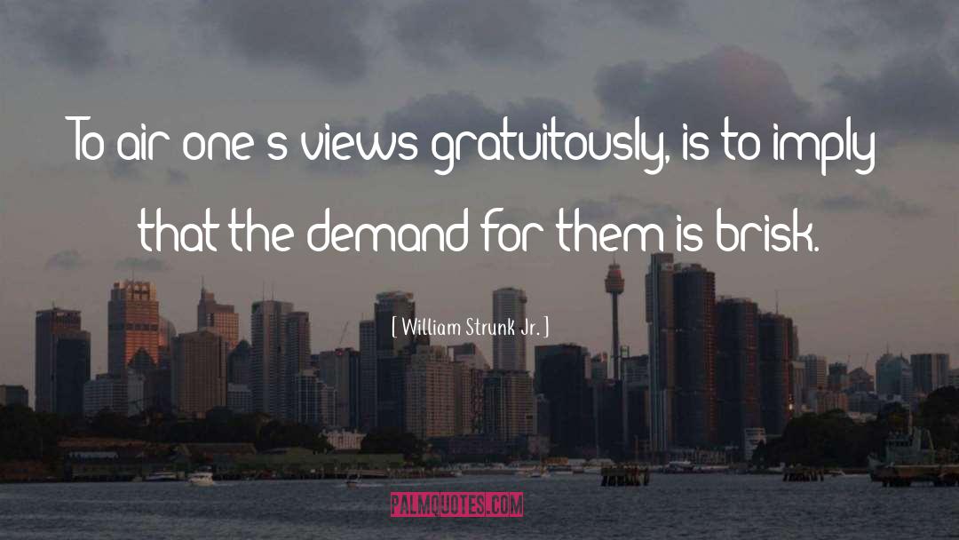 Demand quotes by William Strunk Jr.