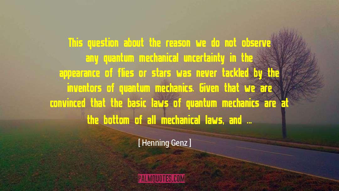 Demarcation quotes by Henning Genz
