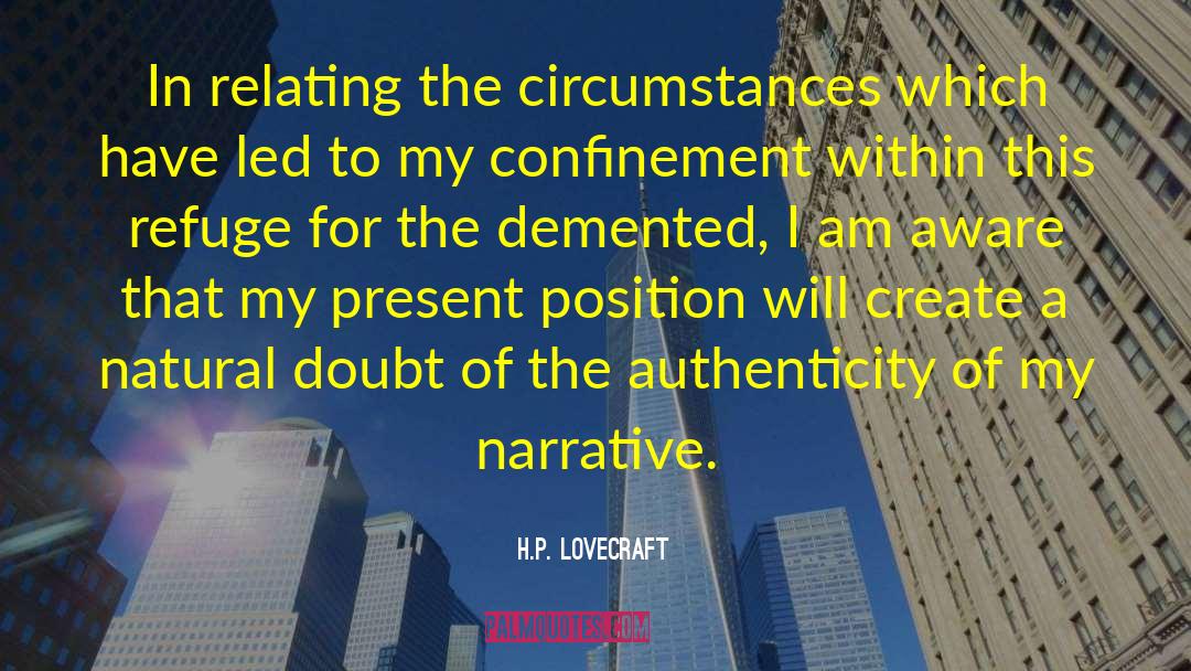 Demenagement Confinement quotes by H.P. Lovecraft