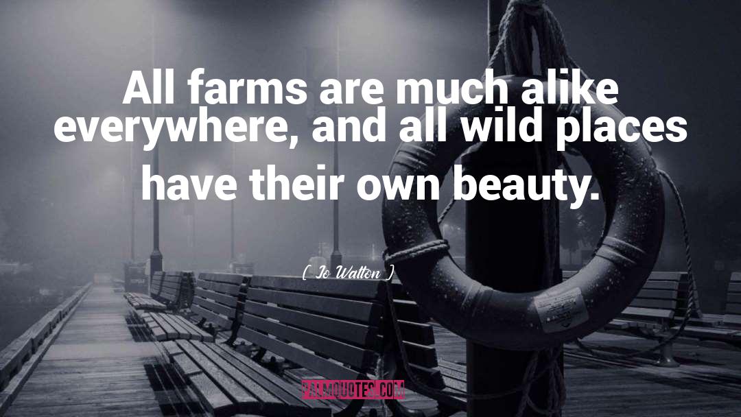 Demeulenaere Farms quotes by Jo Walton