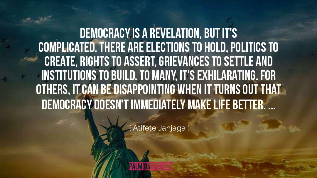 Democracy And Terrorism quotes by Atifete Jahjaga