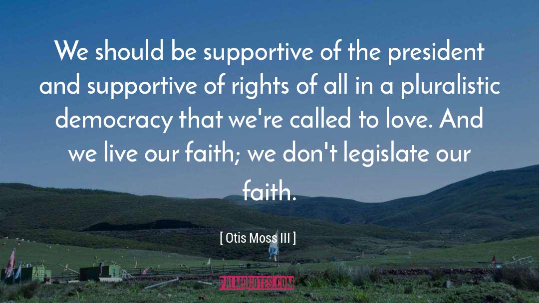 Democracy Definition quotes by Otis Moss III