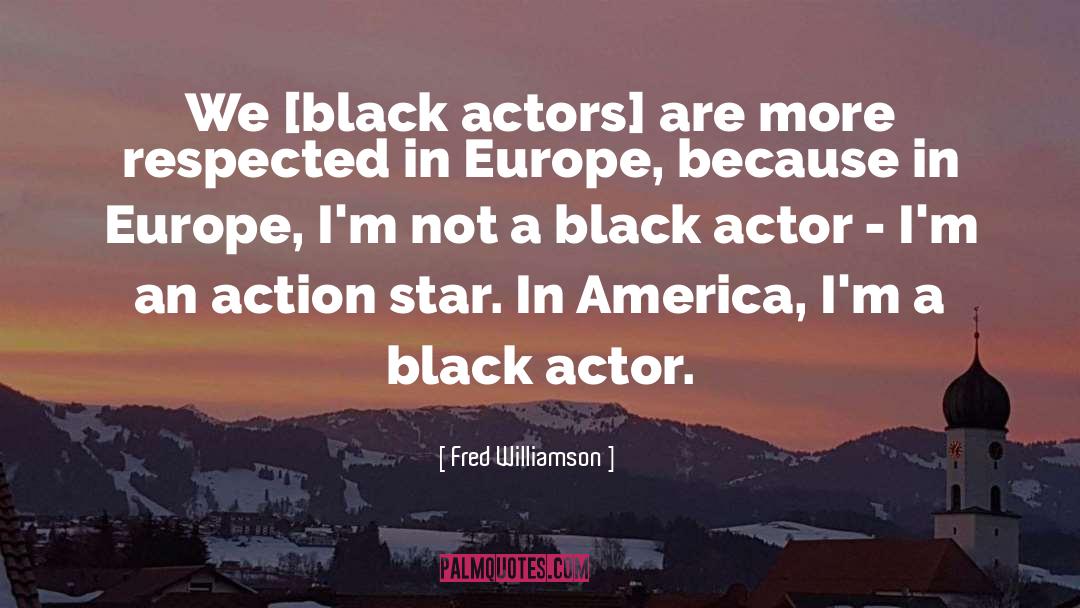 Democracy In America quotes by Fred Williamson