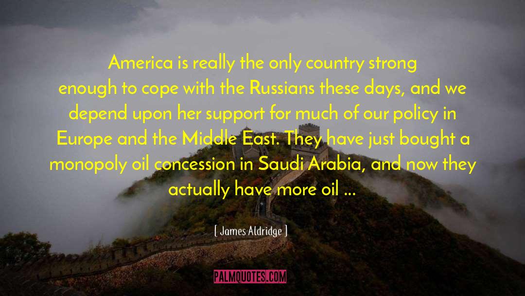 Democracy In America quotes by James Aldridge
