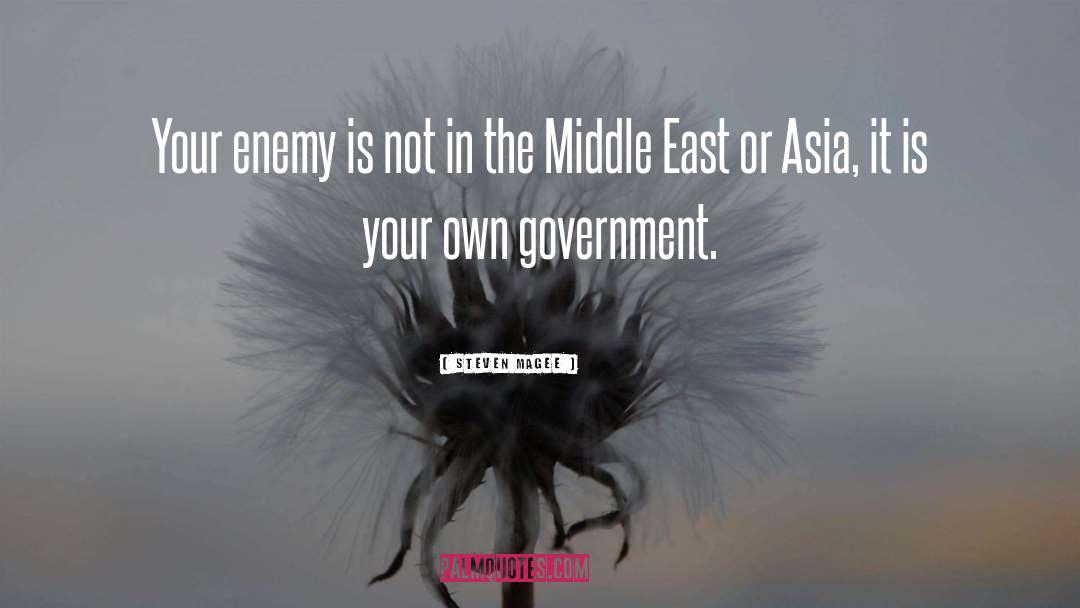 Democracy In The Middle East quotes by Steven Magee