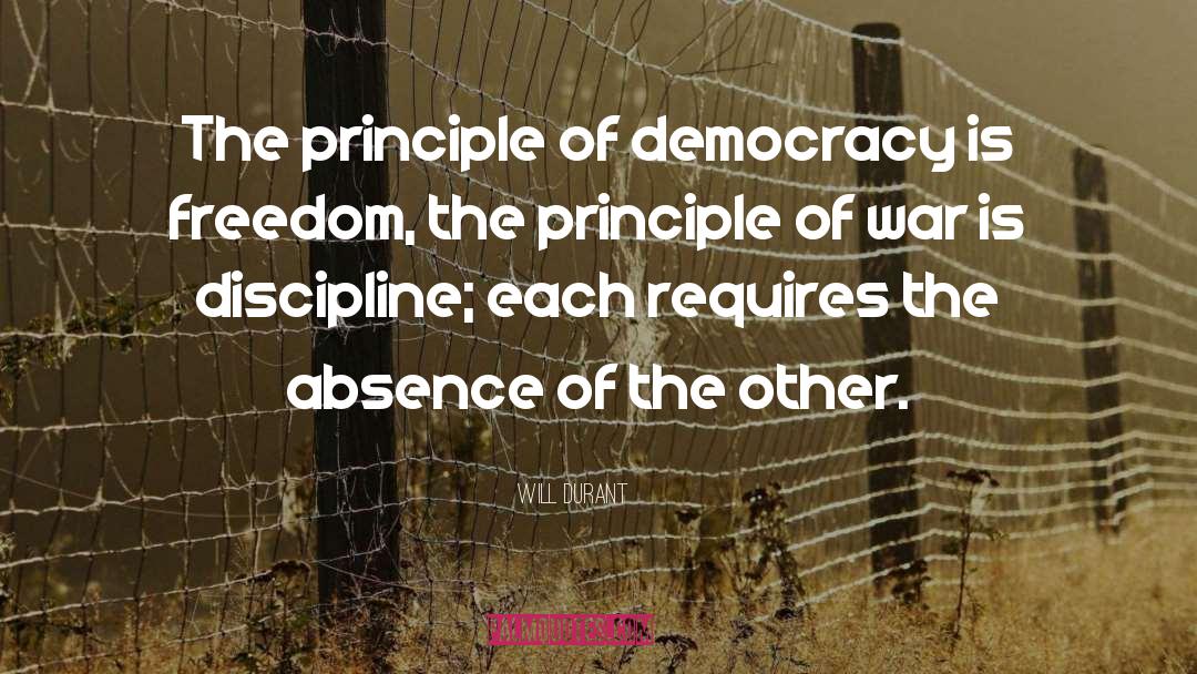 Democracy quotes by Will Durant