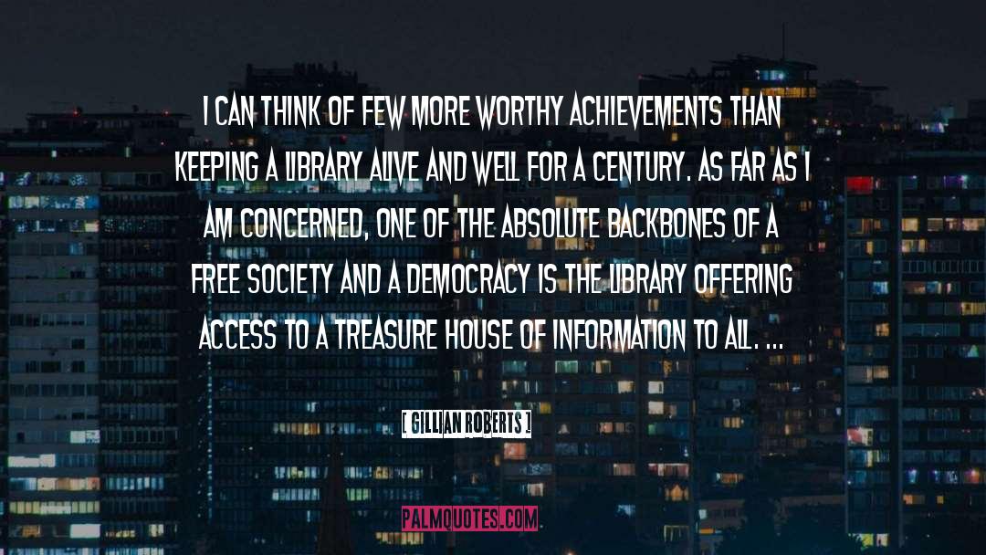 Democracy quotes by Gillian Roberts
