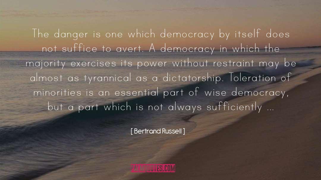 Democracy quotes by Bertrand Russell