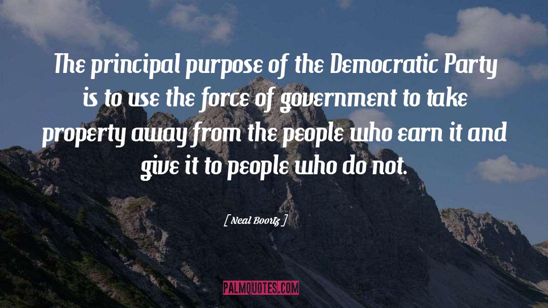 Democrat quotes by Neal Boortz