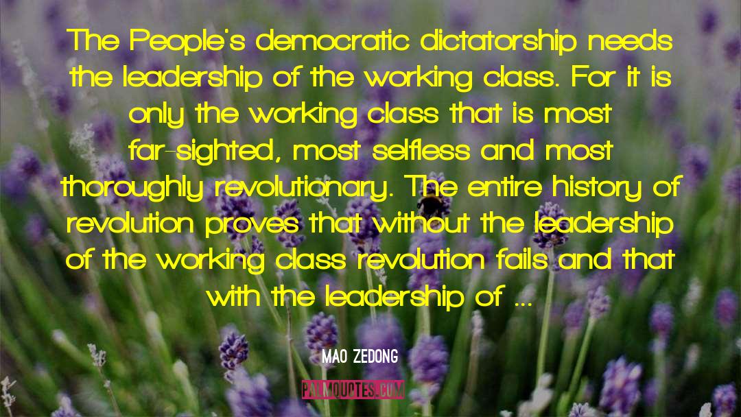 Democratic Confederalism quotes by Mao Zedong