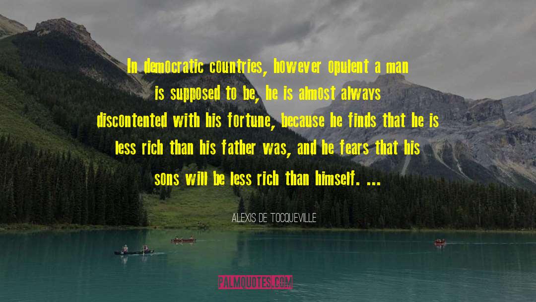 Democratic Country quotes by Alexis De Tocqueville