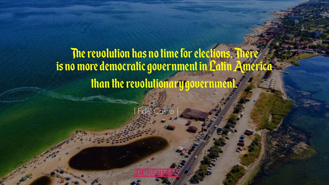 Democratic Government quotes by Fidel Castro