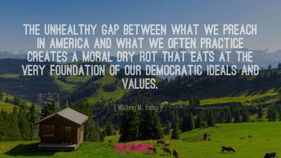 Democratic Ideals quotes by Whitney M. Young