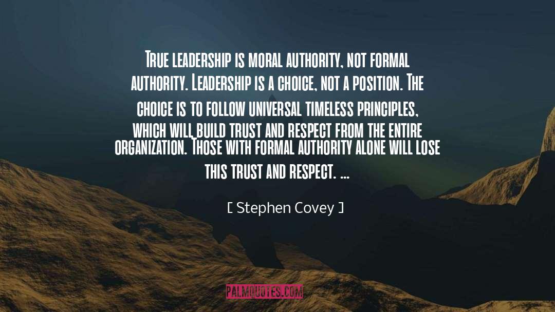 Democratic Leadership quotes by Stephen Covey