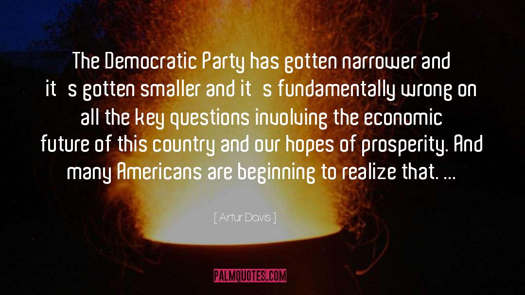 Democratic Party quotes by Artur Davis