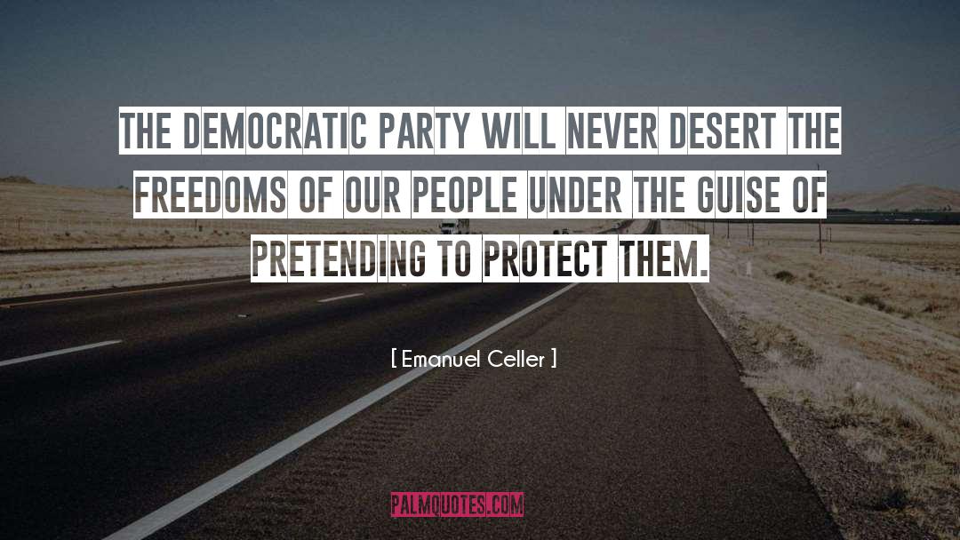 Democratic quotes by Emanuel Celler