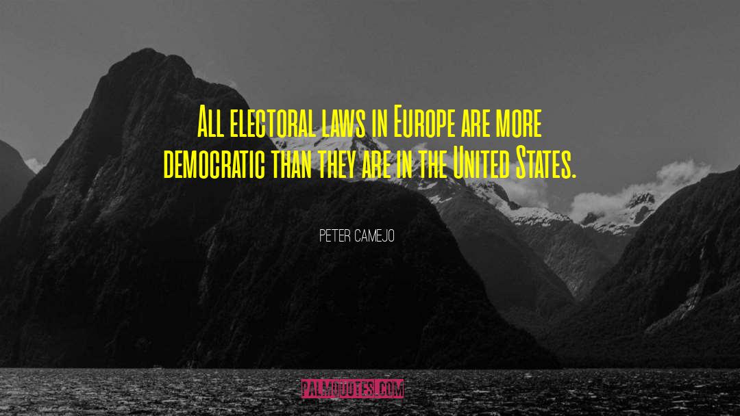 Democratic Republic quotes by Peter Camejo