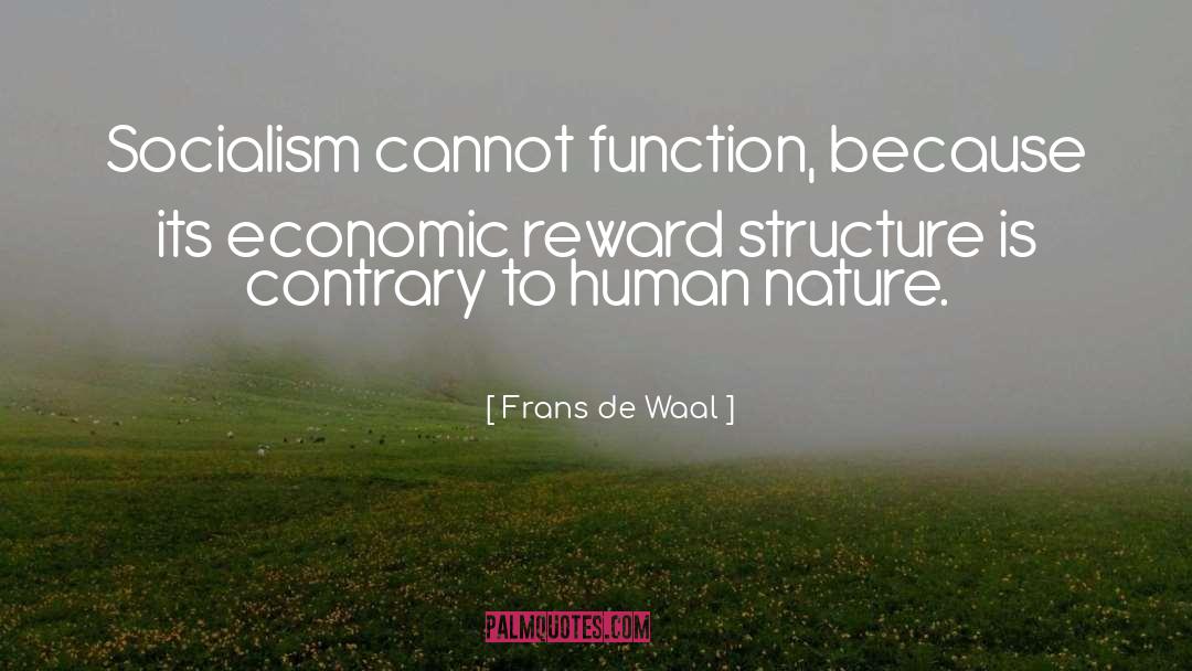 Democratic Socialism quotes by Frans De Waal