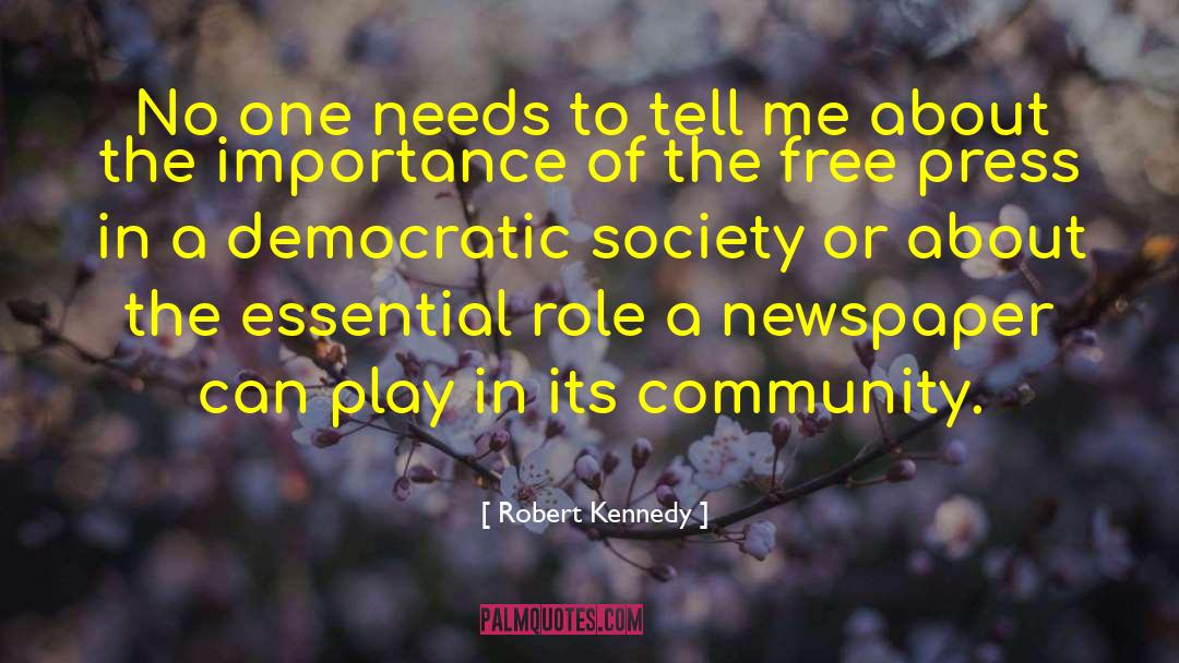 Democratic Society quotes by Robert Kennedy