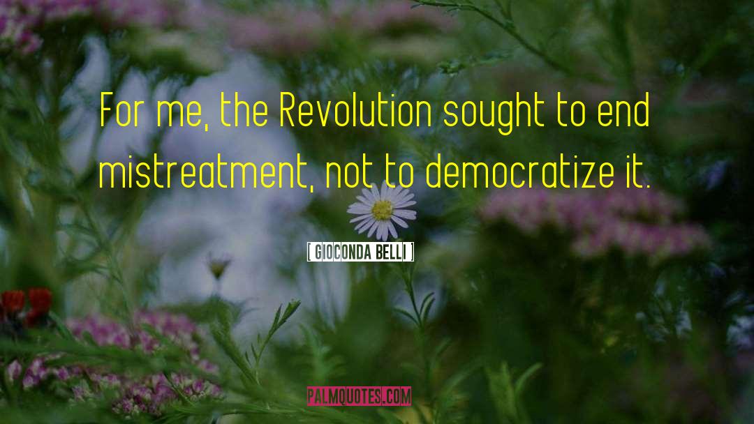 Democratize quotes by Gioconda Belli