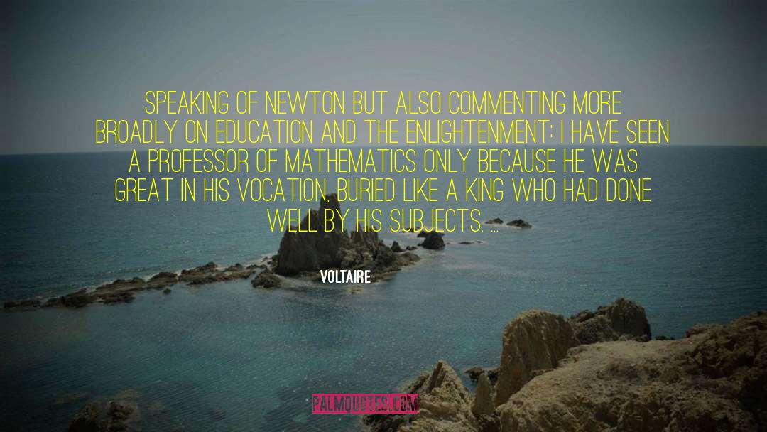 Democrituss Education quotes by Voltaire