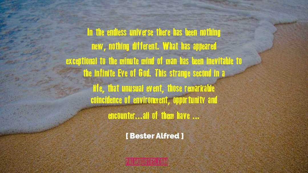 Demolished quotes by Bester Alfred