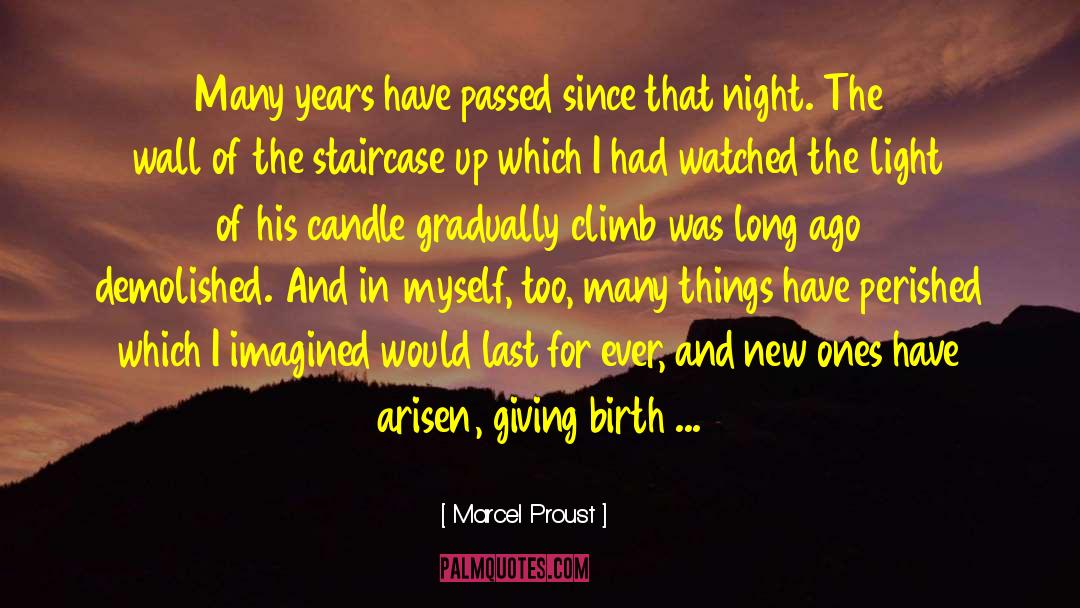 Demolished quotes by Marcel Proust