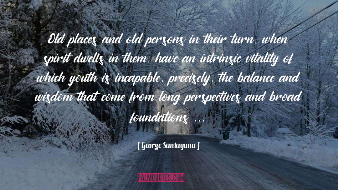 Demolition Of Old Foundations quotes by George Santayana