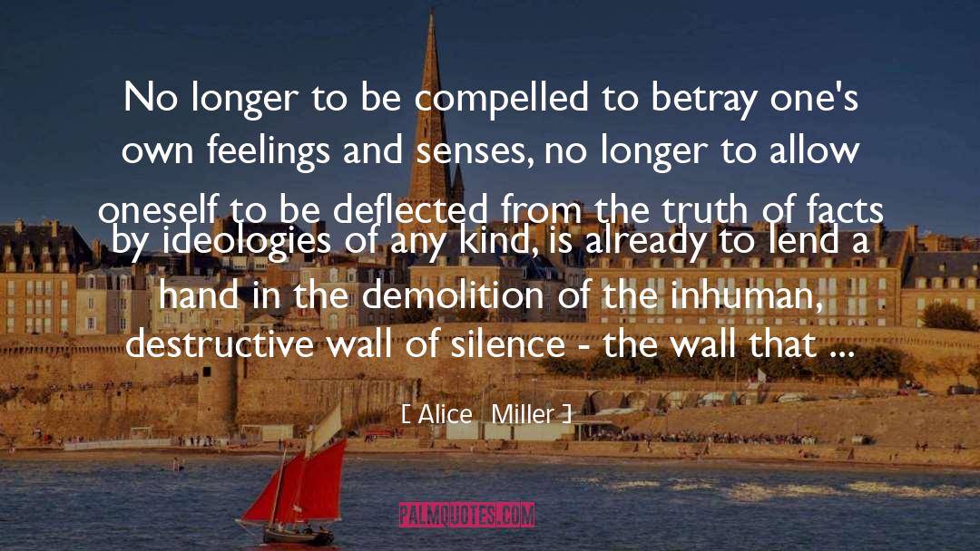 Demolition quotes by Alice   Miller