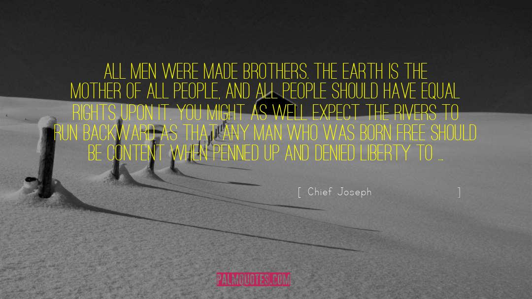 Demon Brother quotes by Chief Joseph