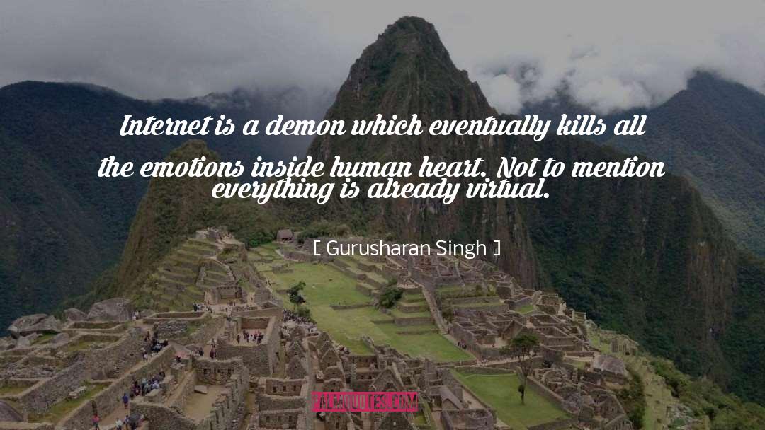 Demon Hunter quotes by Gurusharan Singh