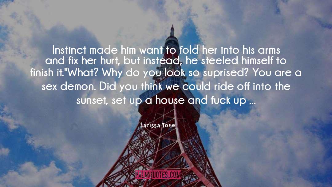 Demon Hunters quotes by Larissa Ione