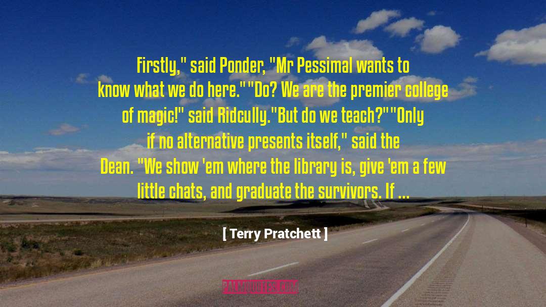 Demon Magic quotes by Terry Pratchett
