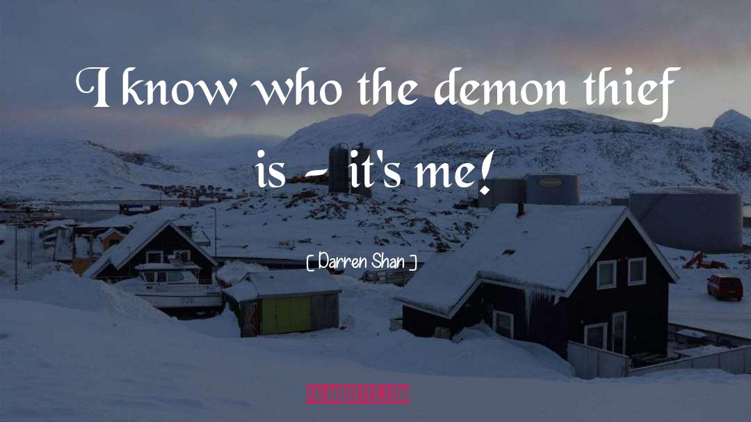 Demon quotes by Darren Shan
