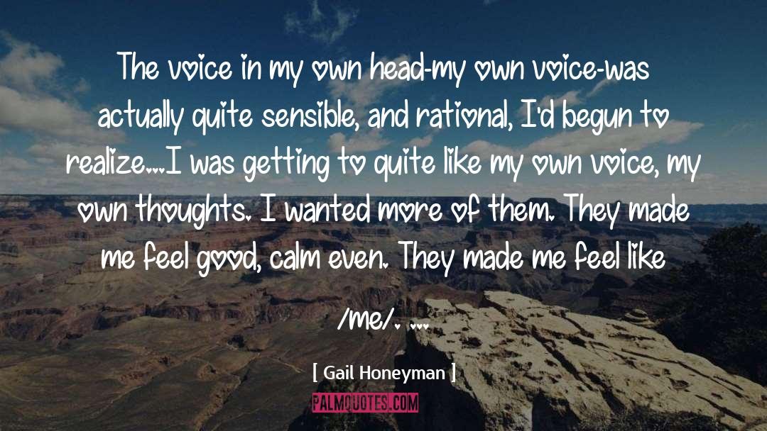 Demon Thoughts quotes by Gail Honeyman