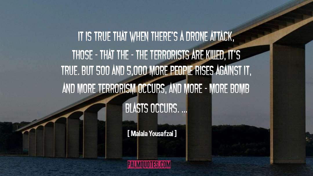 Demonic Attack quotes by Malala Yousafzai