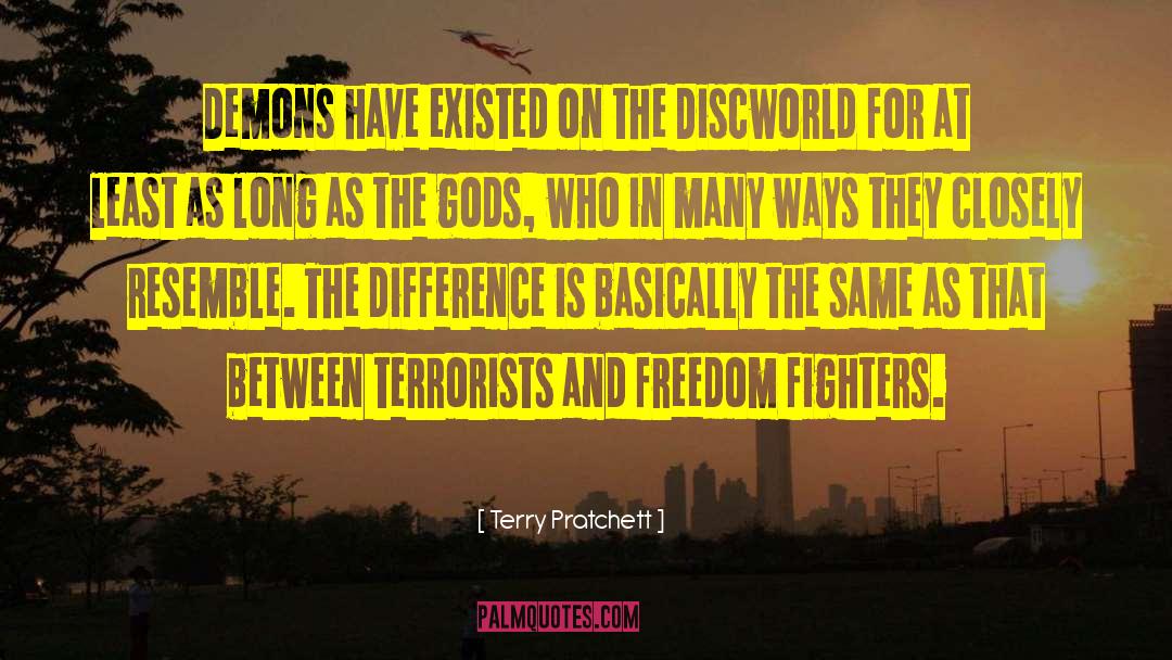Demons And Angels quotes by Terry Pratchett