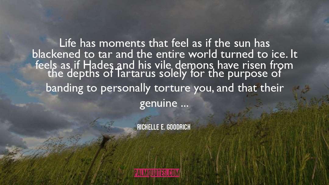 Demons quotes by Richelle E. Goodrich