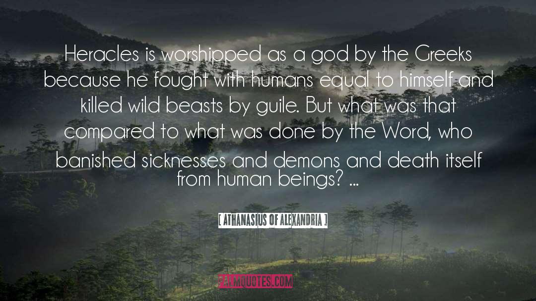 Demons To Slay quotes by Athanasius Of Alexandria