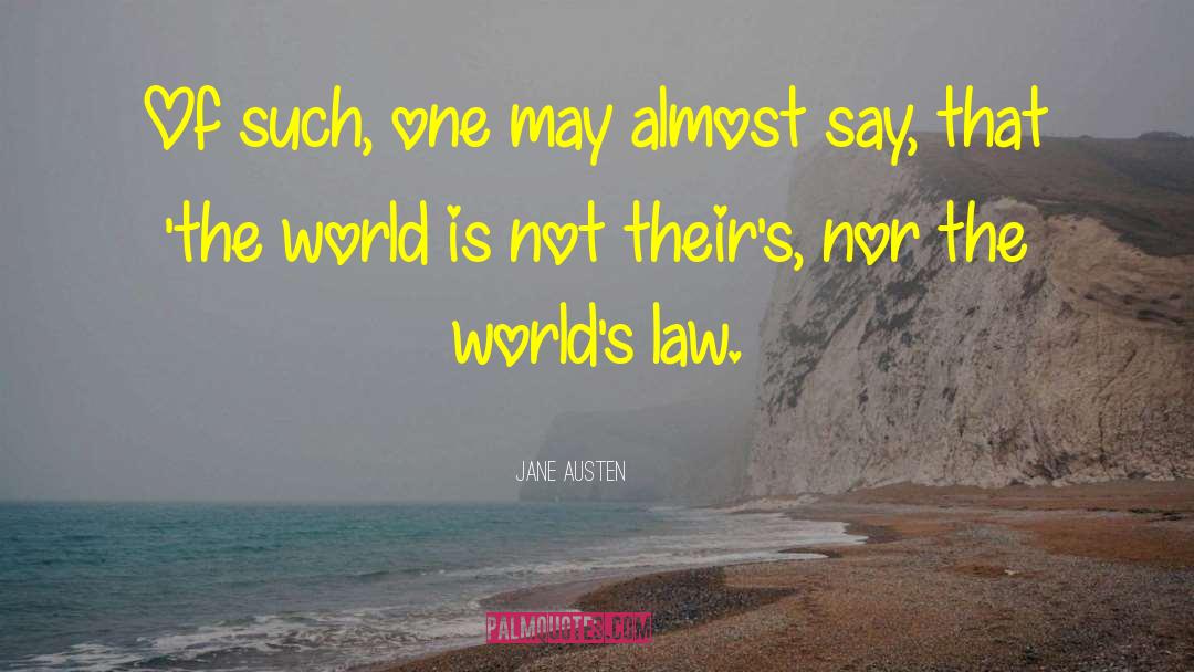 Demoura Law quotes by Jane Austen