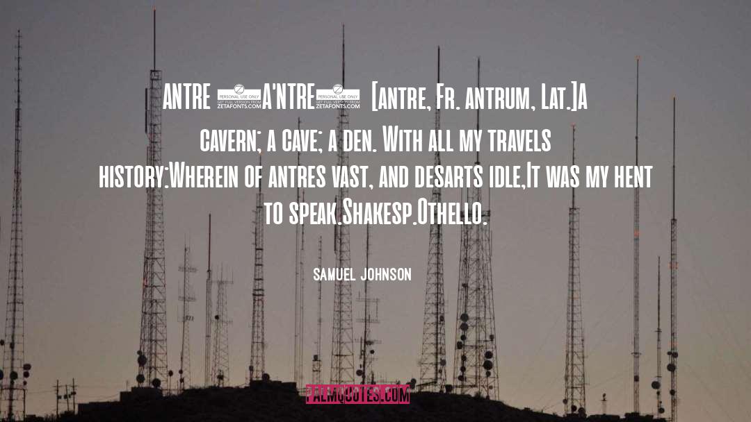 Den quotes by Samuel Johnson