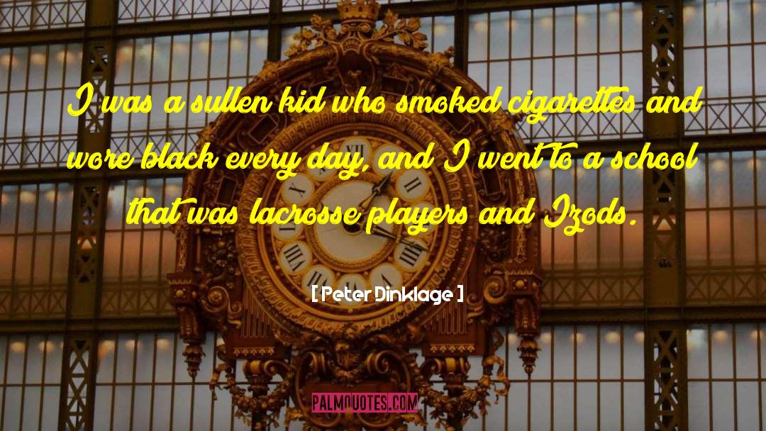 Denapoli Lacrosse quotes by Peter Dinklage