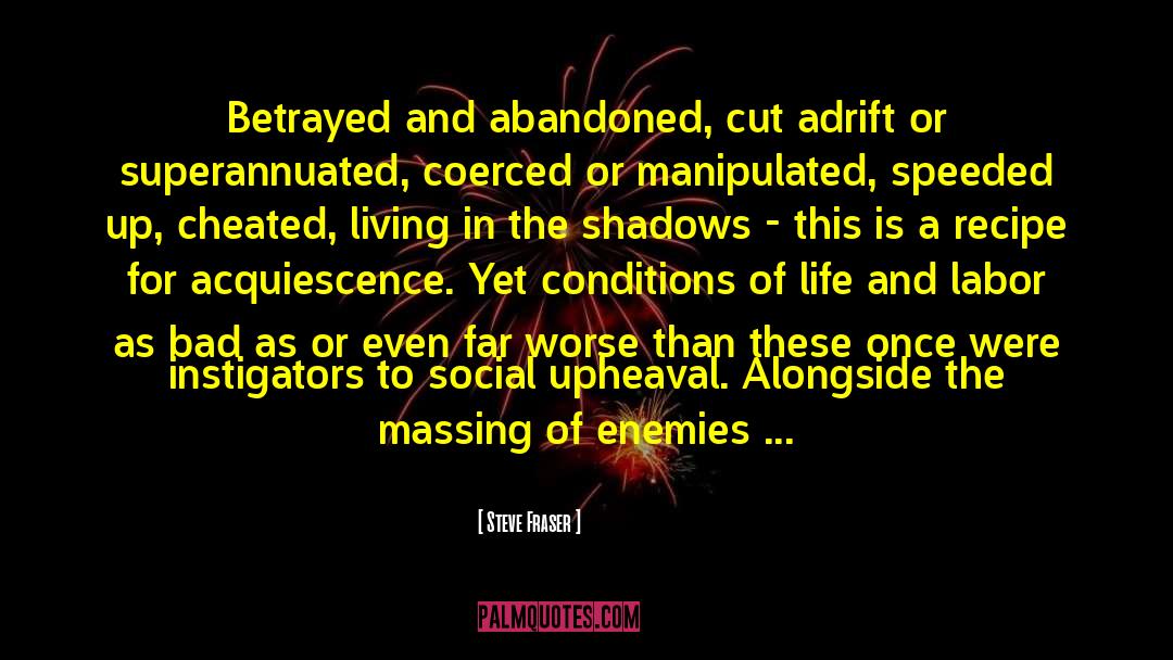 Denial Of Abuse quotes by Steve Fraser