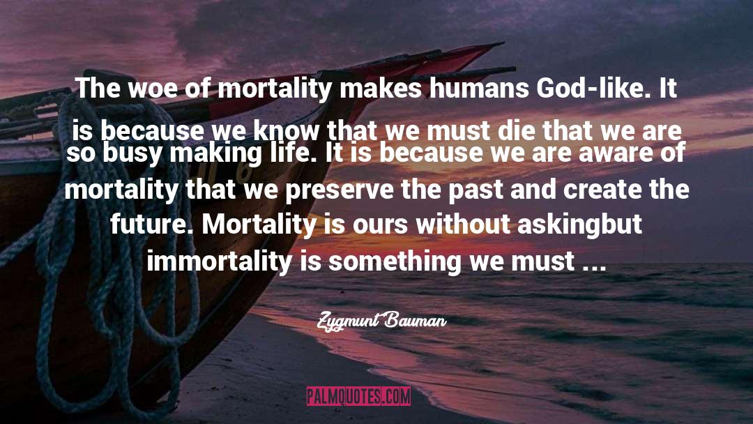 Denial Of Death quotes by Zygmunt Bauman