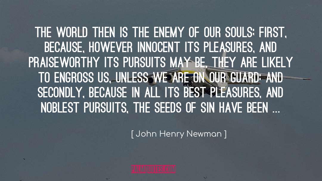 Denial Of Sin quotes by John Henry Newman