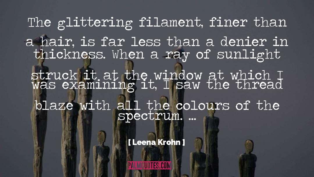 Denier quotes by Leena Krohn