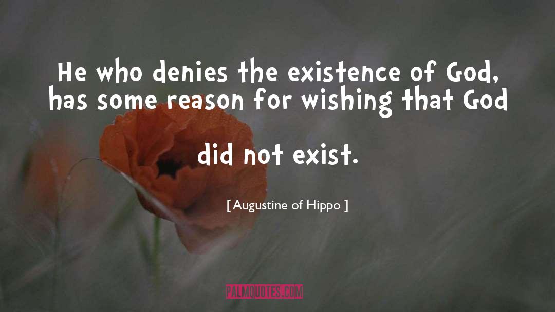 Denies quotes by Augustine Of Hippo