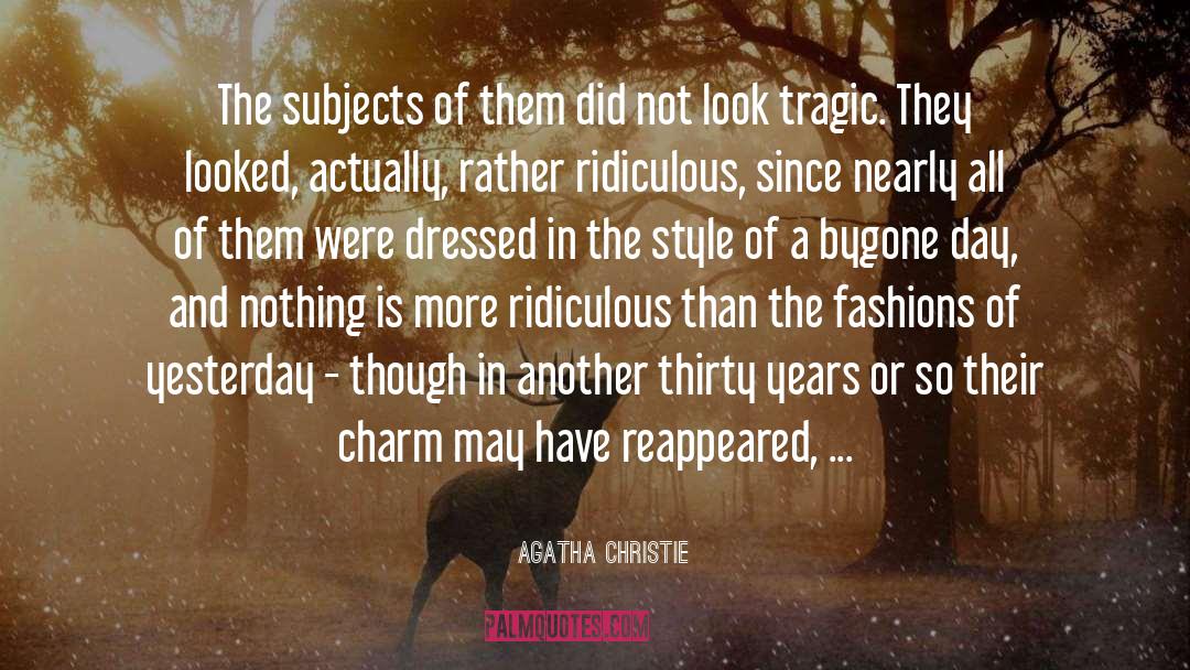 Denim Day quotes by Agatha Christie